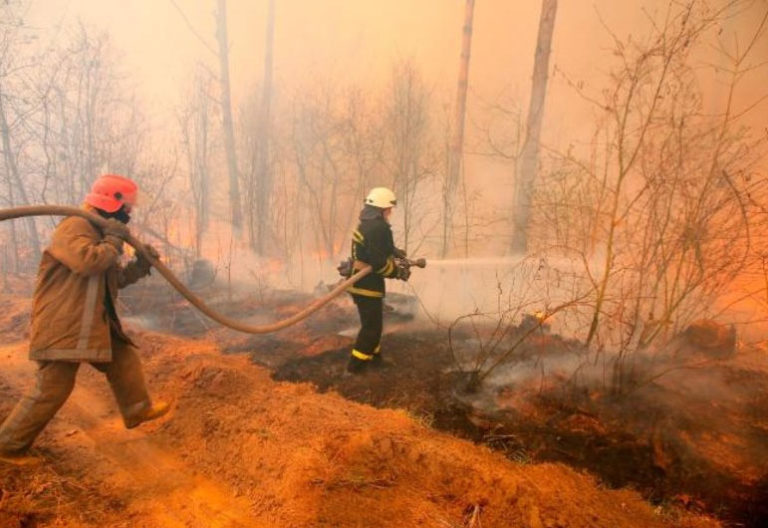 Incendio en Chernobil