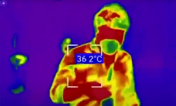 Así luce la visión infrarroja